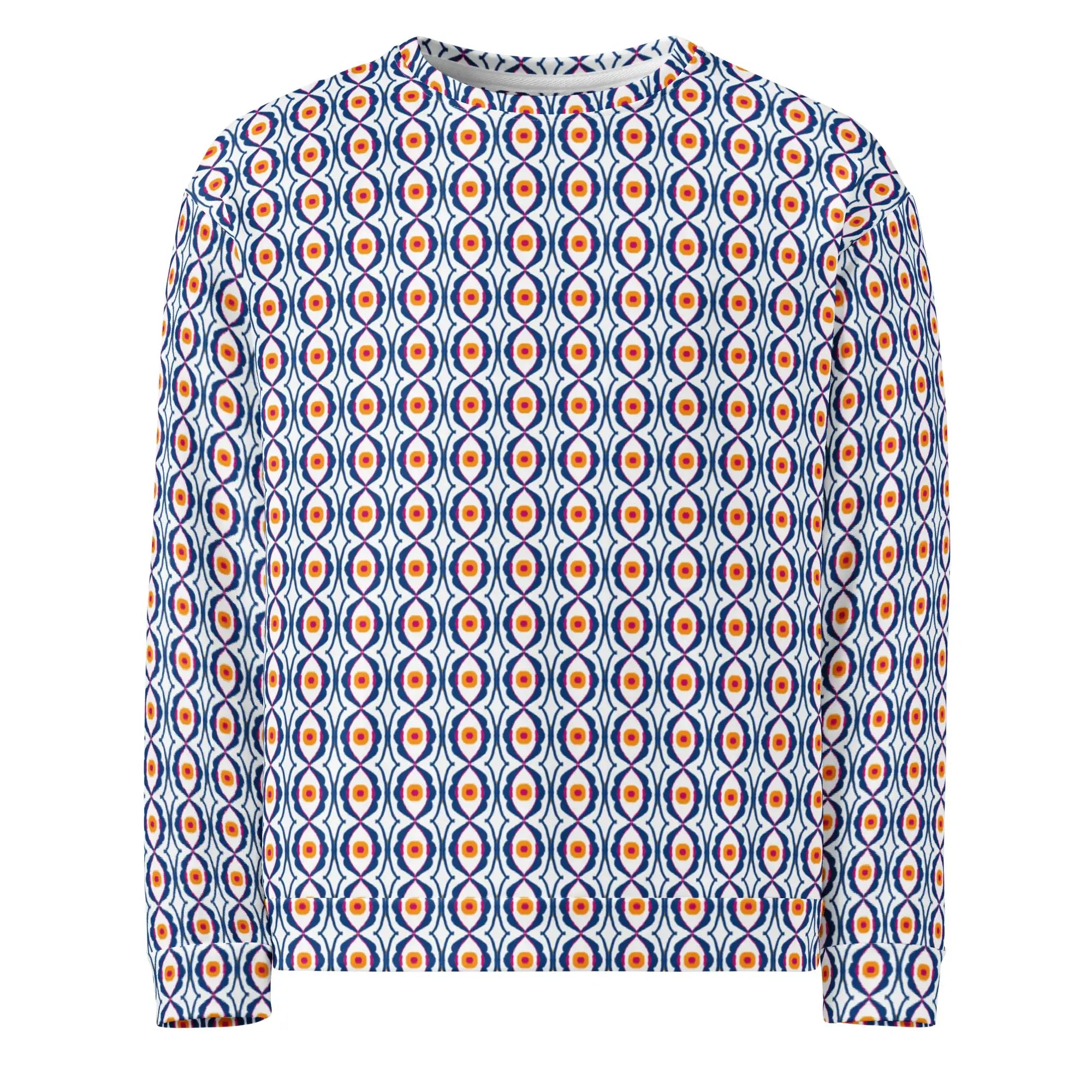 Bright Eye | Eco-Friendly | Premium Pattern Sweatshirt | TeeandTurtle | Sustainable