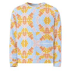 Florosent Bright Flowers | Eco-Friendly | Premium Pattern Sweatshirt | TeeandTurtle | Sustainable