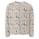 Birds Garden | Eco-Friendly | Premium Pattern Sweatshirt | TeeandTurtle | Sustainable