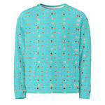 Blue Garden Tools | Eco-Friendly | Premium Pattern Sweatshirt | TeeandTurtle | Sustainable