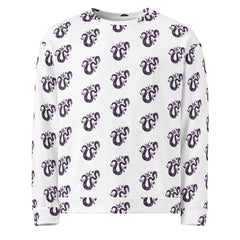 Snake Purple | Eco-Friendly | Premium Pattern Sweatshirt | TeeandTurtle | Sustainable
