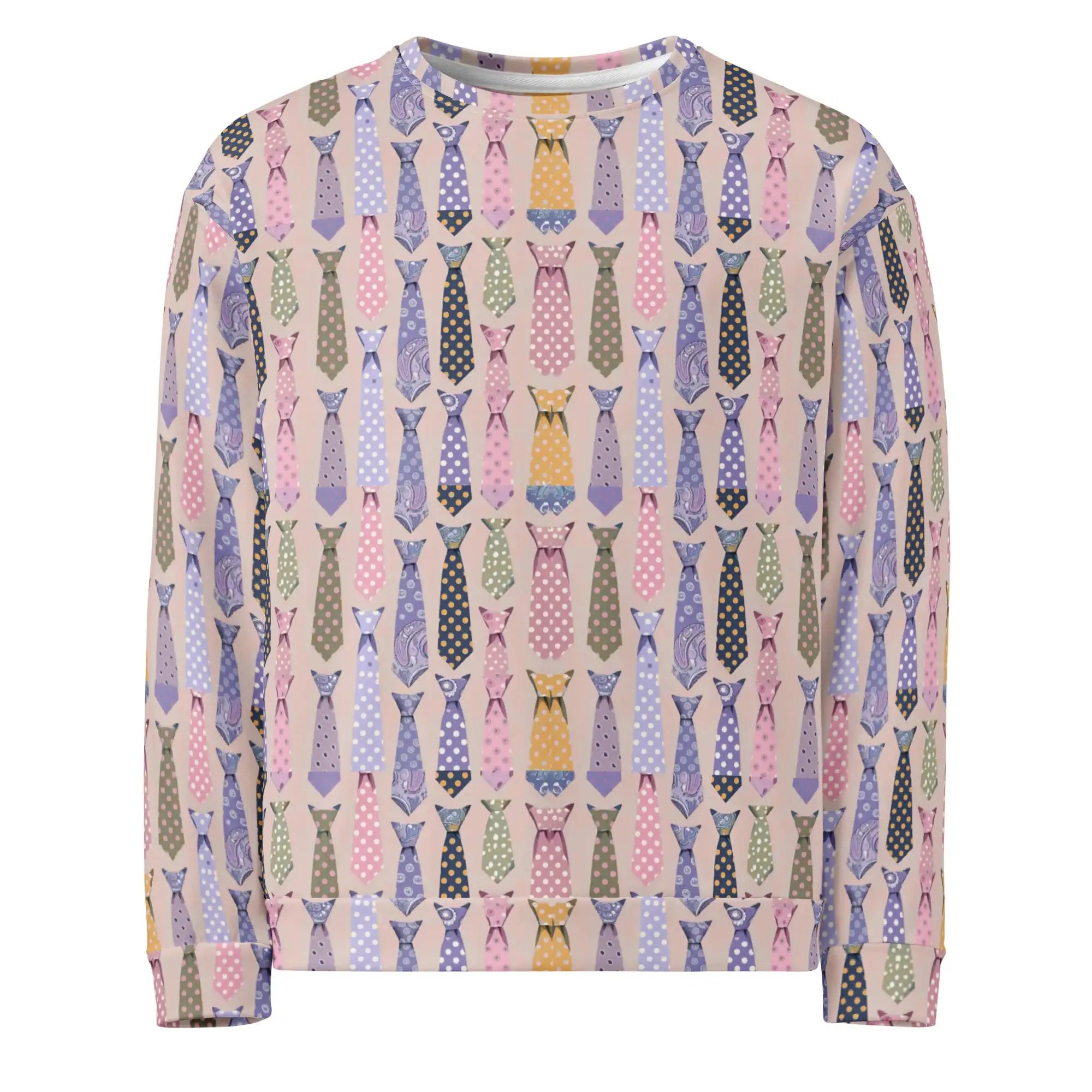 Funky Ties | Eco-Friendly | Premium Pattern Sweatshirt | TeeandTurtle | Sustainable