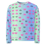 Lotus Gradiant | Eco-Friendly | Premium Pattern Sweatshirt | TeeandTurtle | Sustainable