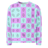 Popsicle | Eco-Friendly | Premium Pattern Sweatshirt | TeeandTurtle | Sustainable