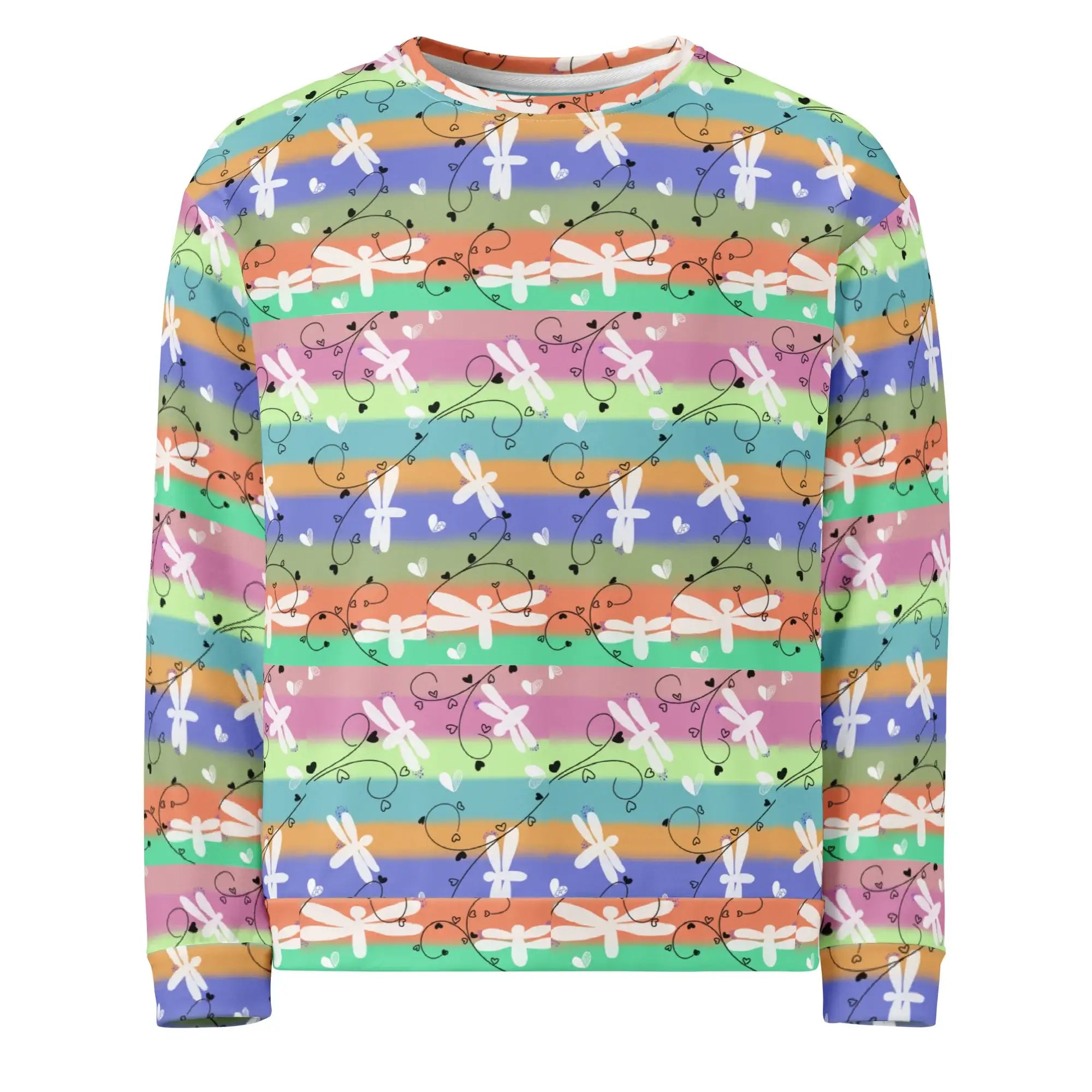 Night Flies | Eco-Friendly | Premium Pattern Sweatshirt | TeeandTurtle | Sustainable