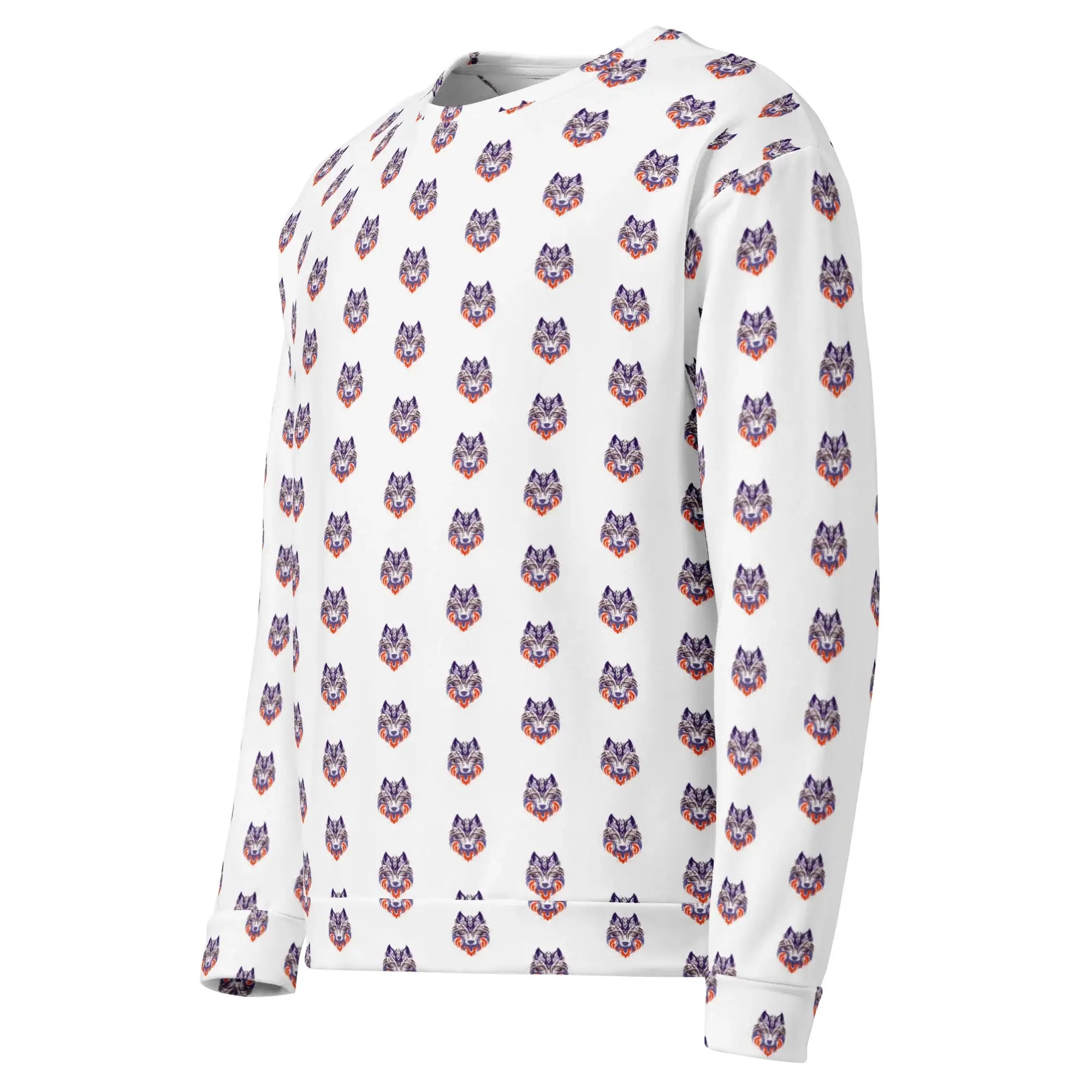 Flare Wolf | Eco-Friendly | Premium Pattern Sweatshirt | TeeandTurtle | Sustainable