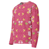 Morning Birds | Eco-Friendly | Premium Pattern Sweatshirt | TeeandTurtle | Sustainable