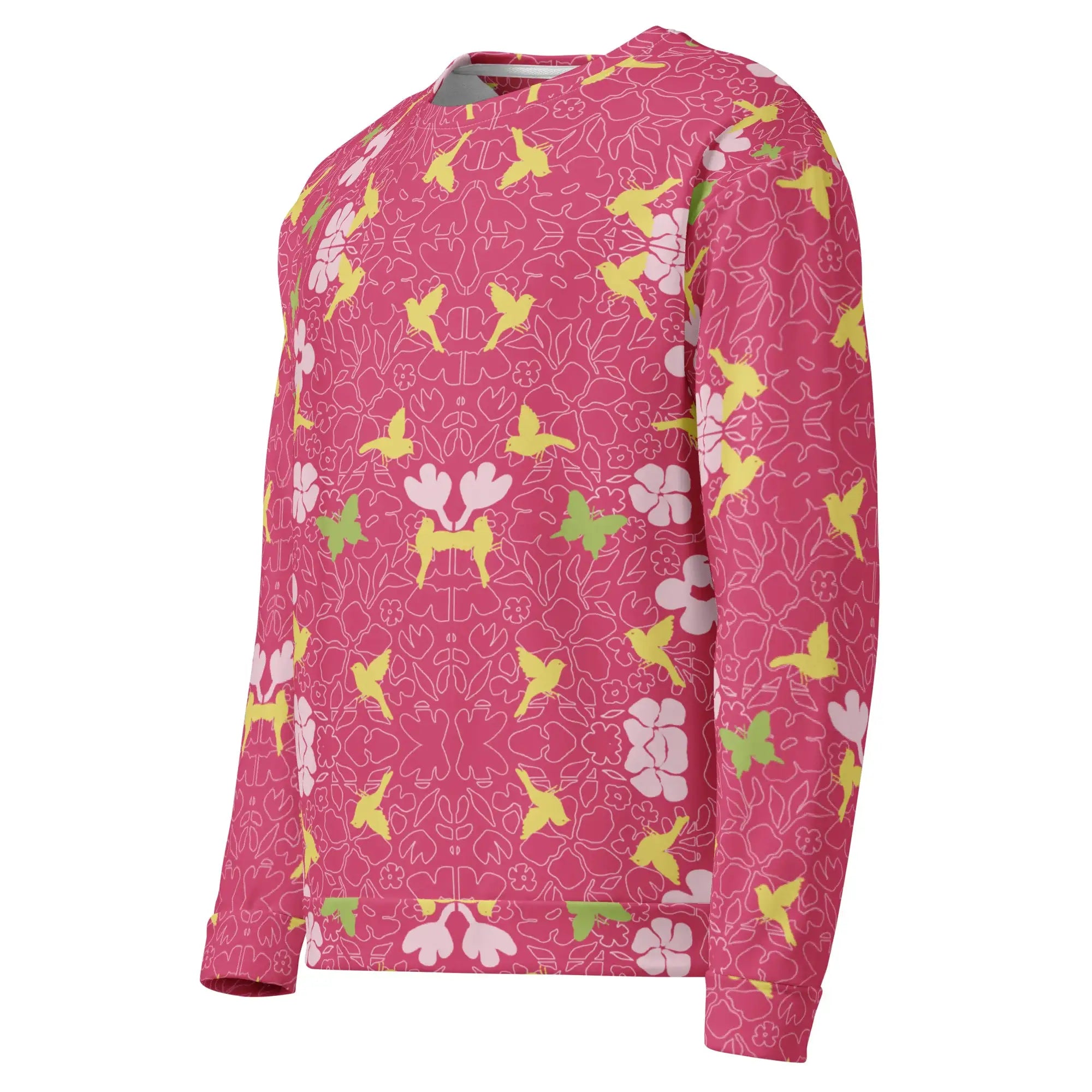 Morning Birds | Eco-Friendly | Premium Pattern Sweatshirt | TeeandTurtle | Sustainable