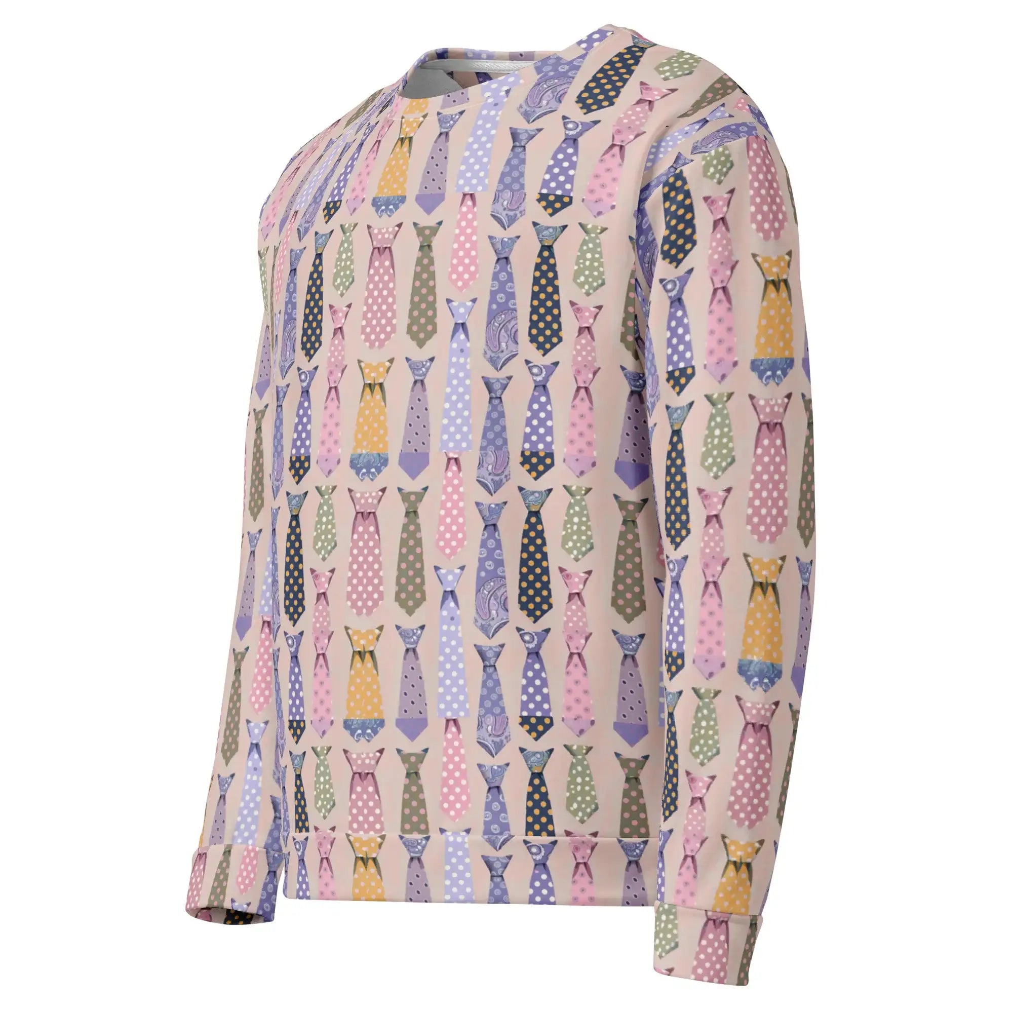 Funky Ties | Eco-Friendly | Premium Pattern Sweatshirt | TeeandTurtle | Sustainable