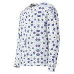 Blue Drops | Eco-Friendly | Premium Pattern Sweatshirt | TeeandTurtle | Sustainable