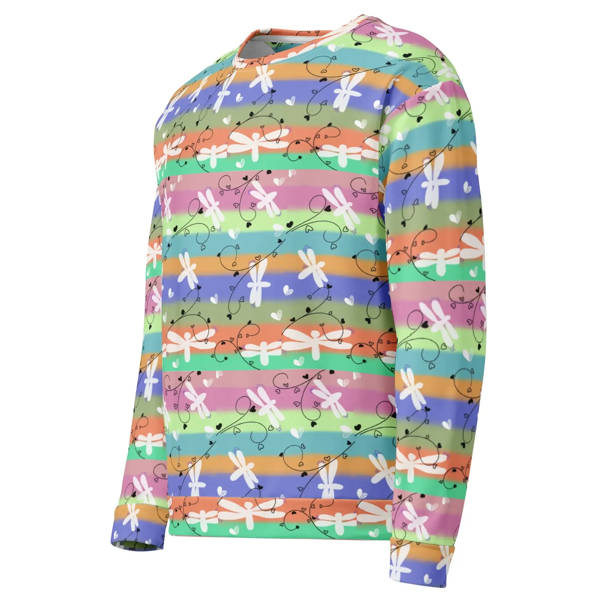 Night Flies | Eco-Friendly | Premium Pattern Sweatshirt | TeeandTurtle | Sustainable