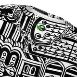 Black Aztek | Eco-Friendly | Premium Pattern Sweatshirt | TeeandTurtle | Sustainable