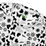 Black Garden | Eco-Friendly | Premium Pattern Sweatshirt | TeeandTurtle | Sustainable