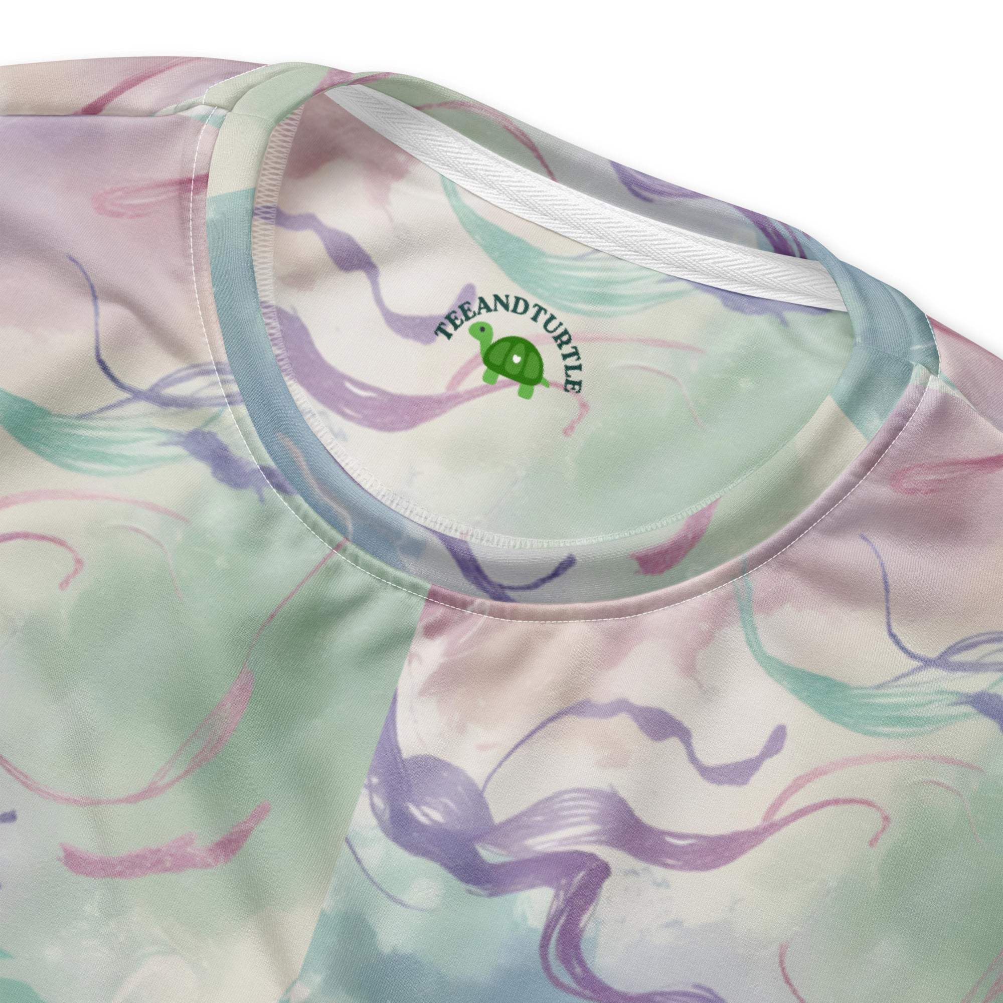 Pastel Stokes | Eco-Friendly | Premium Pattern Sweatshirt | TeeandTurtle | Sustainable