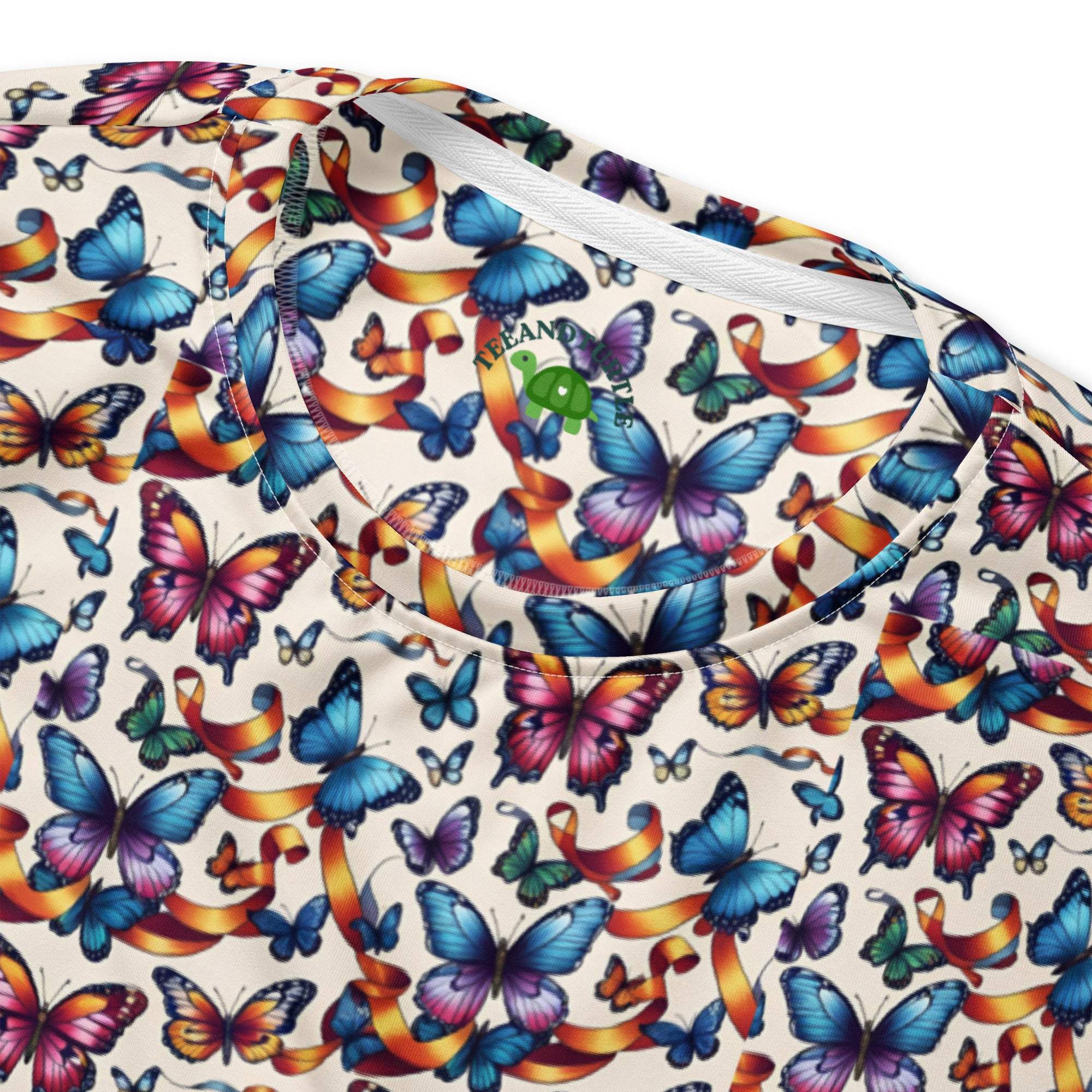 Butterfly Party | Eco-Friendly | Premium Pattern Sweatshirt | TeeandTurtle | Sustainable