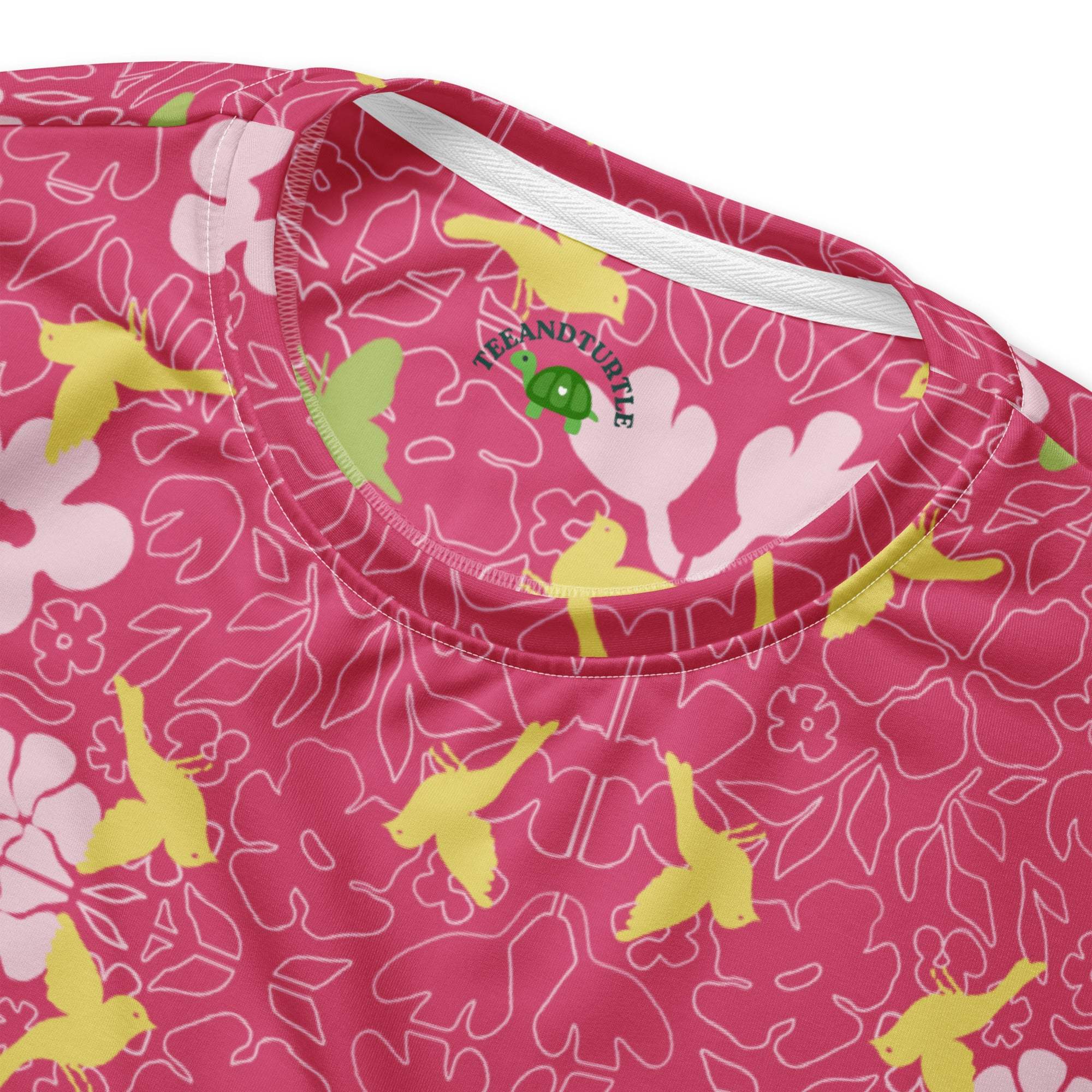 Morning Birds | Eco-Friendly | Premium Pattern Sweatshirt | TeeandTurtle | Sustainable