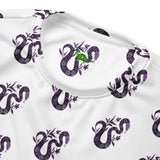 Snake Purple | Eco-Friendly | Premium Pattern Sweatshirt | TeeandTurtle | Sustainable