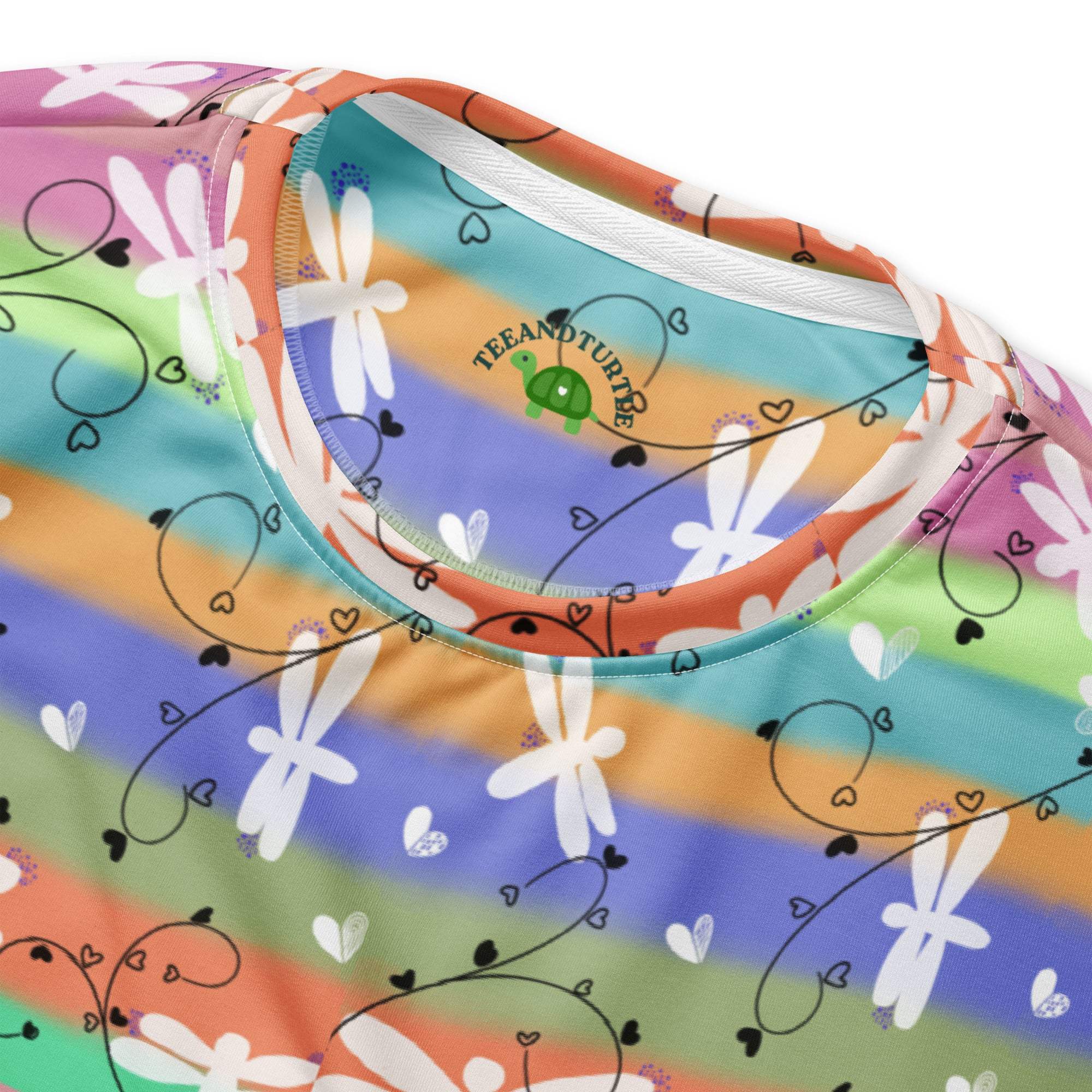 Night Flies | Eco-Friendly | Premium Pattern Sweatshirt | TeeandTurtle | Sustainable