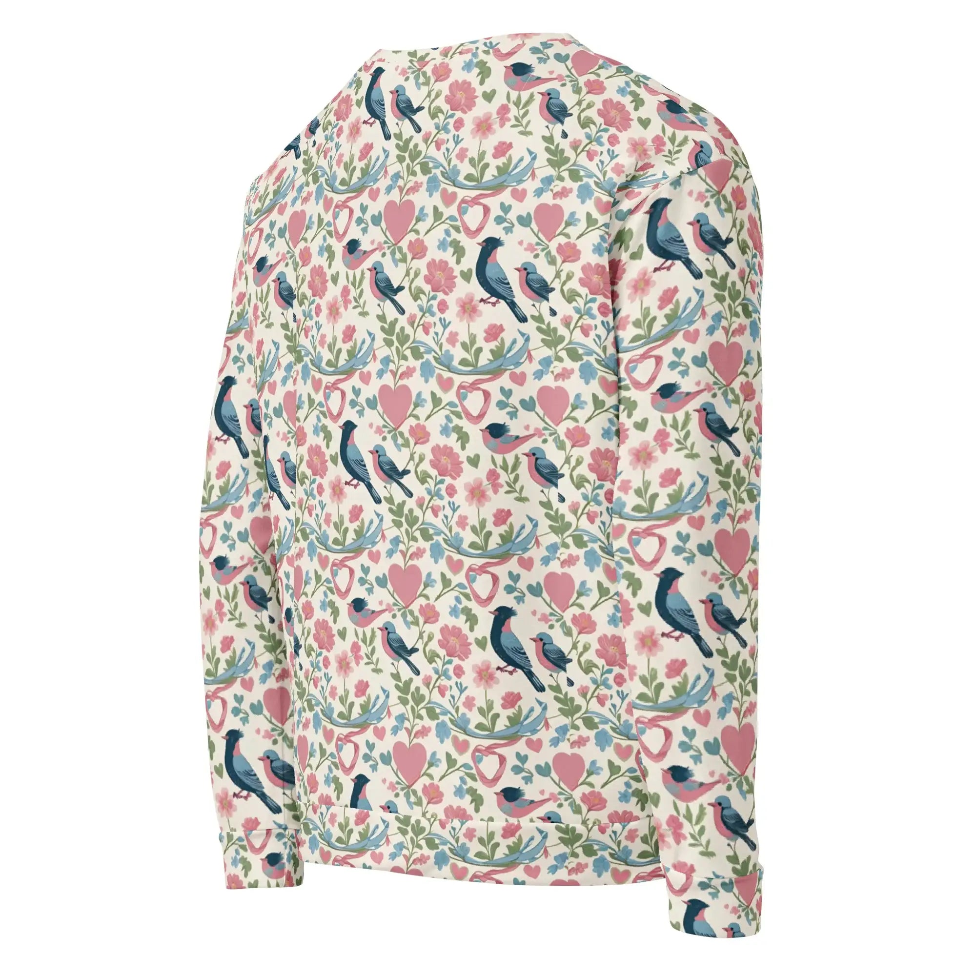 Birds Garden | Eco-Friendly | Premium Pattern Sweatshirt | TeeandTurtle | Sustainable