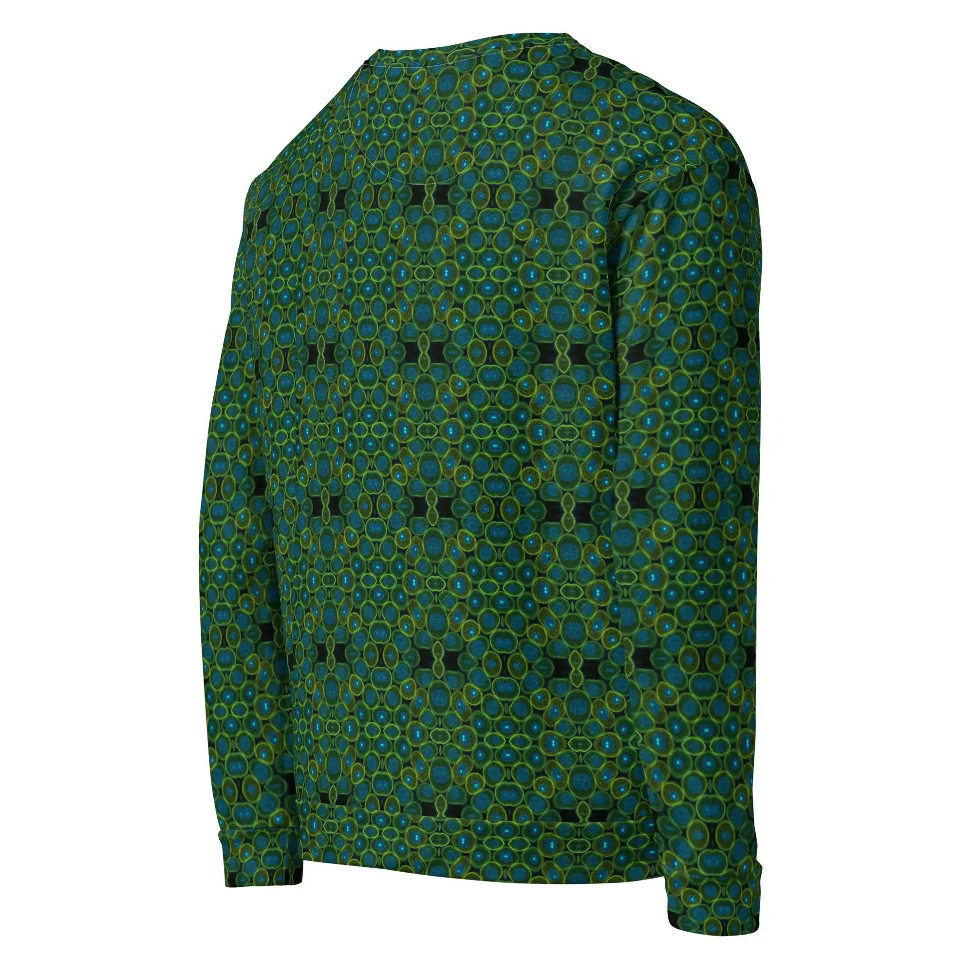 Bioluminescent Plant Cells | Eco-Friendly | Premium Pattern Sweatshirt | TeeandTurtle | Sustainable