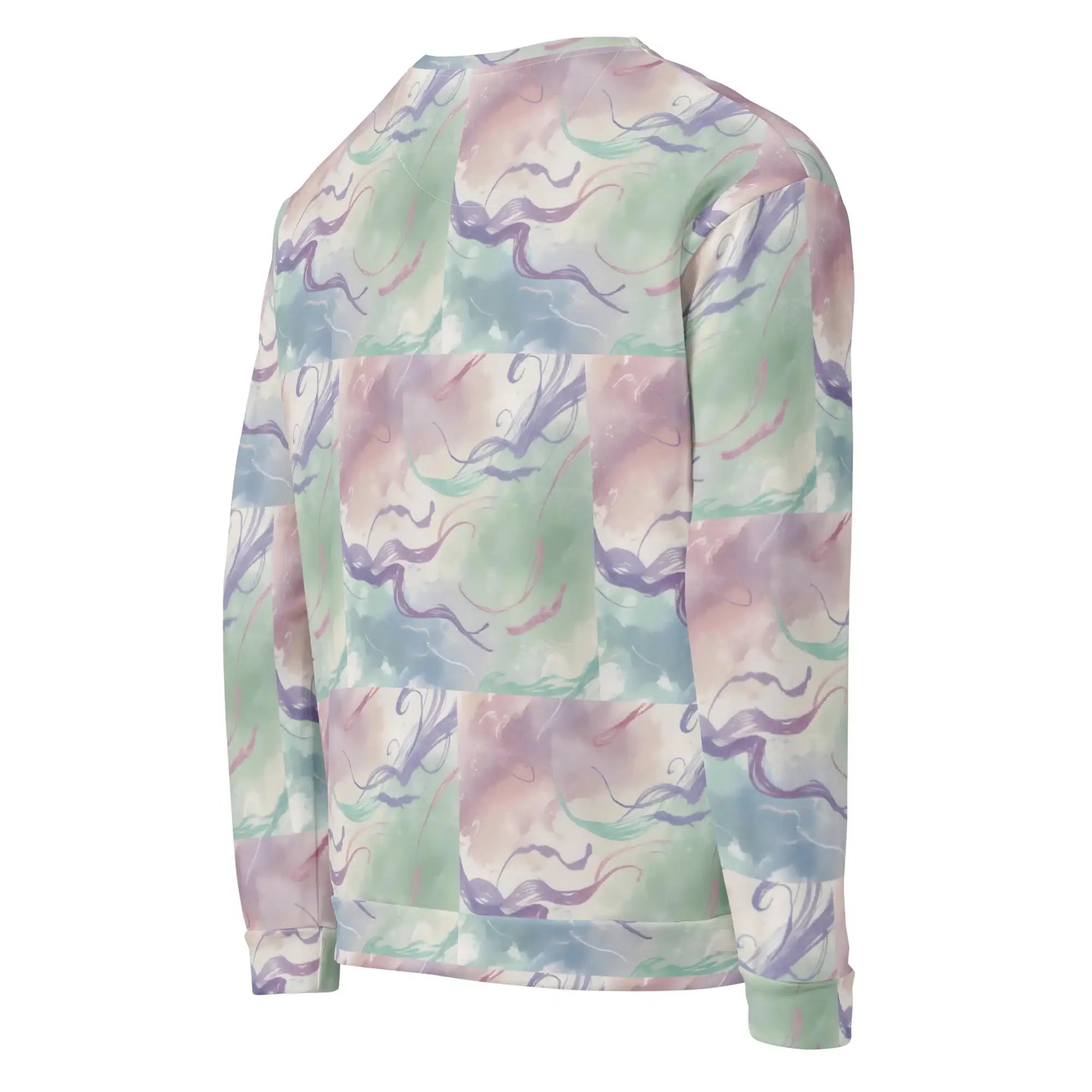 Pastel Stokes | Eco-Friendly | Premium Pattern Sweatshirt | TeeandTurtle | Sustainable