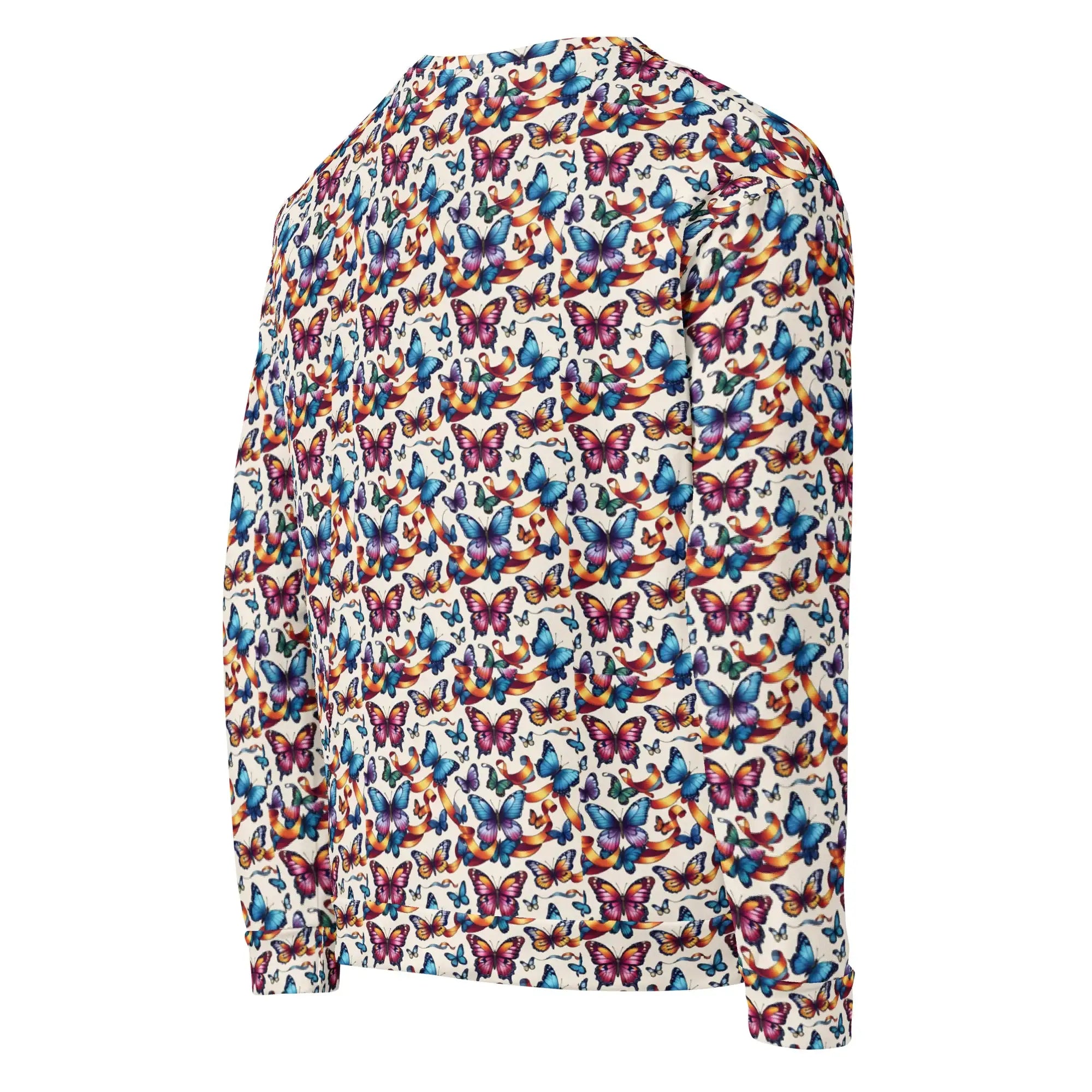 Butterfly Party | Eco-Friendly | Premium Pattern Sweatshirt | TeeandTurtle | Sustainable