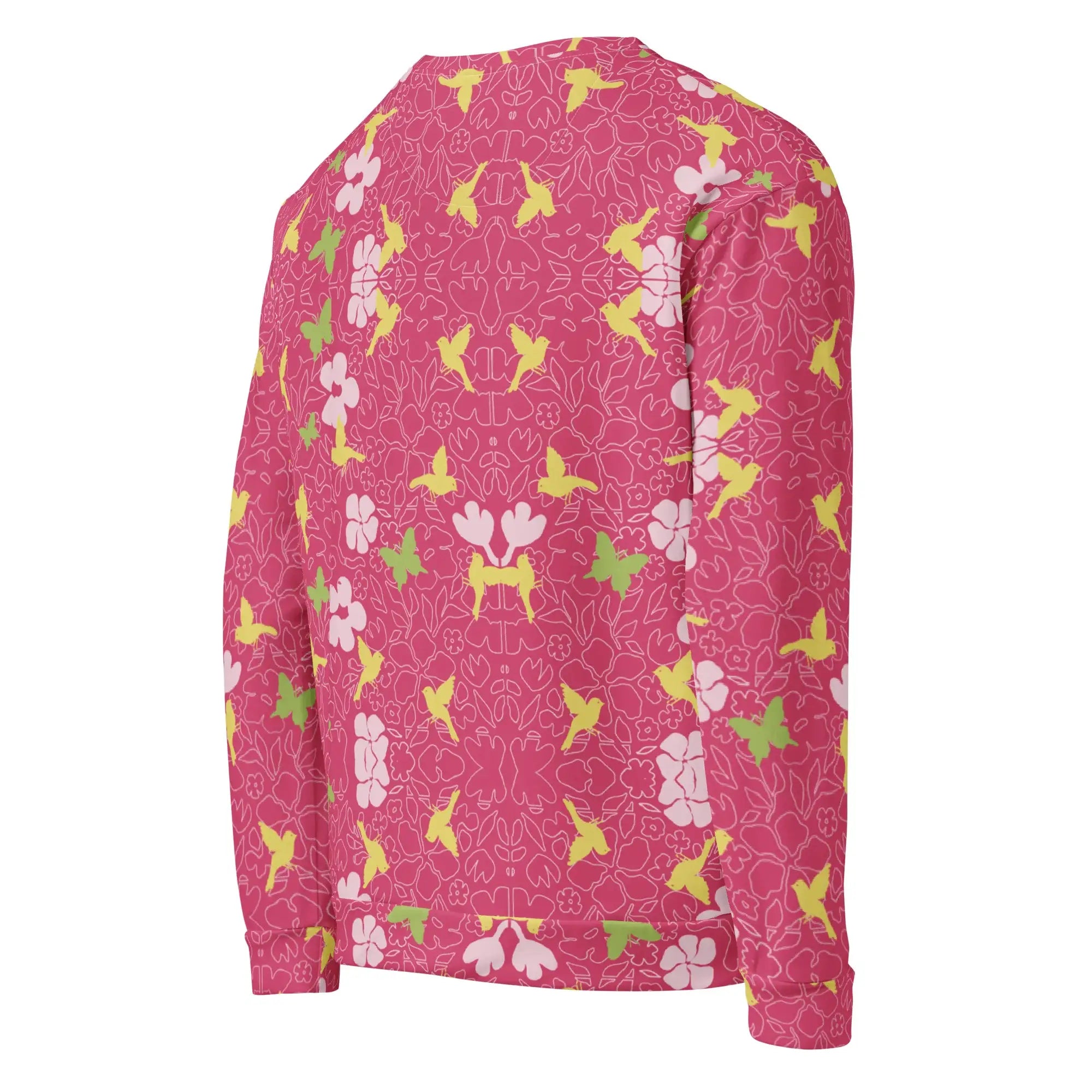 Morning Birds | Eco-Friendly | Premium Pattern Sweatshirt | TeeandTurtle | Sustainable