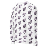Snake Purple | Eco-Friendly | Premium Pattern Sweatshirt | TeeandTurtle | Sustainable