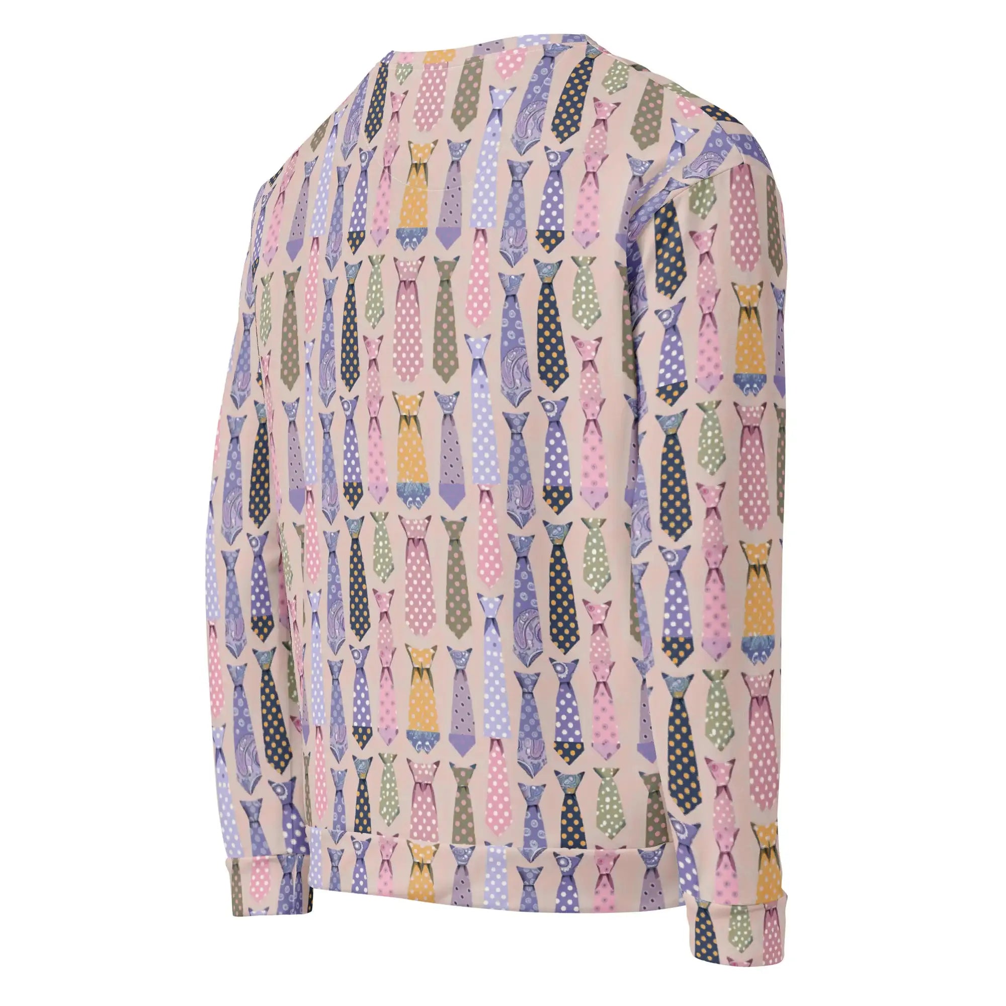 Funky Ties | Eco-Friendly | Premium Pattern Sweatshirt | TeeandTurtle | Sustainable