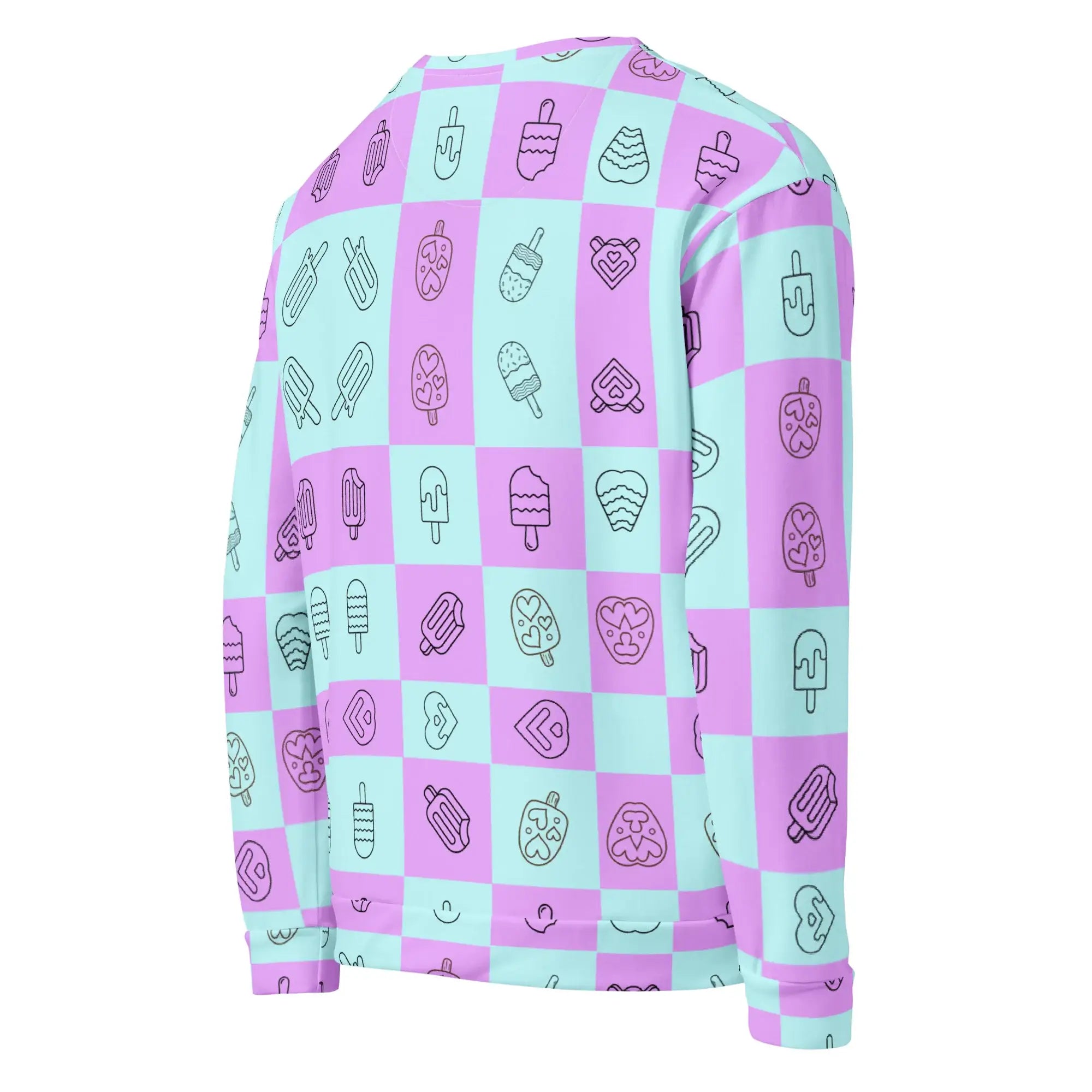 Popsicle | Eco-Friendly | Premium Pattern Sweatshirt | TeeandTurtle | Sustainable