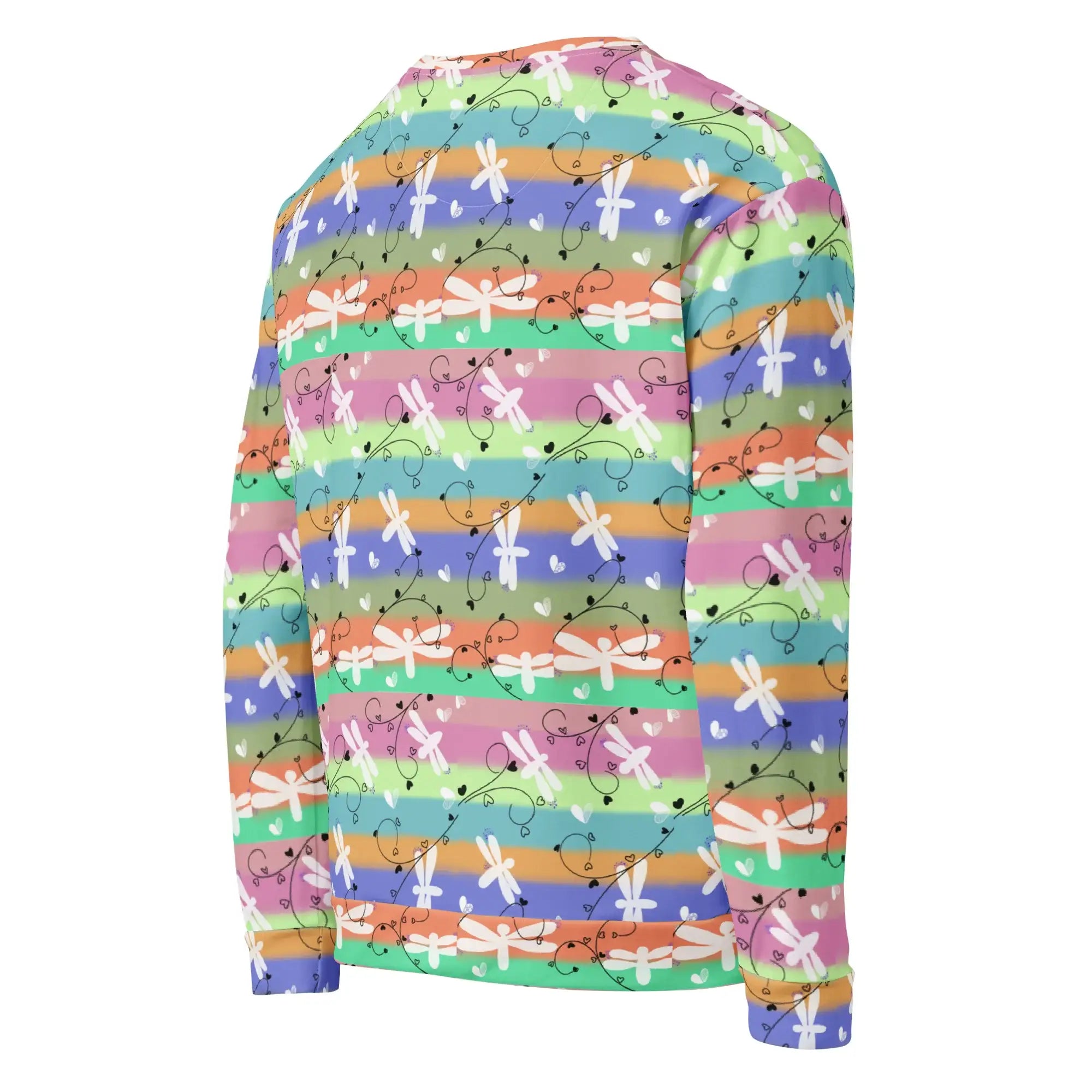 Night Flies | Eco-Friendly | Premium Pattern Sweatshirt | TeeandTurtle | Sustainable