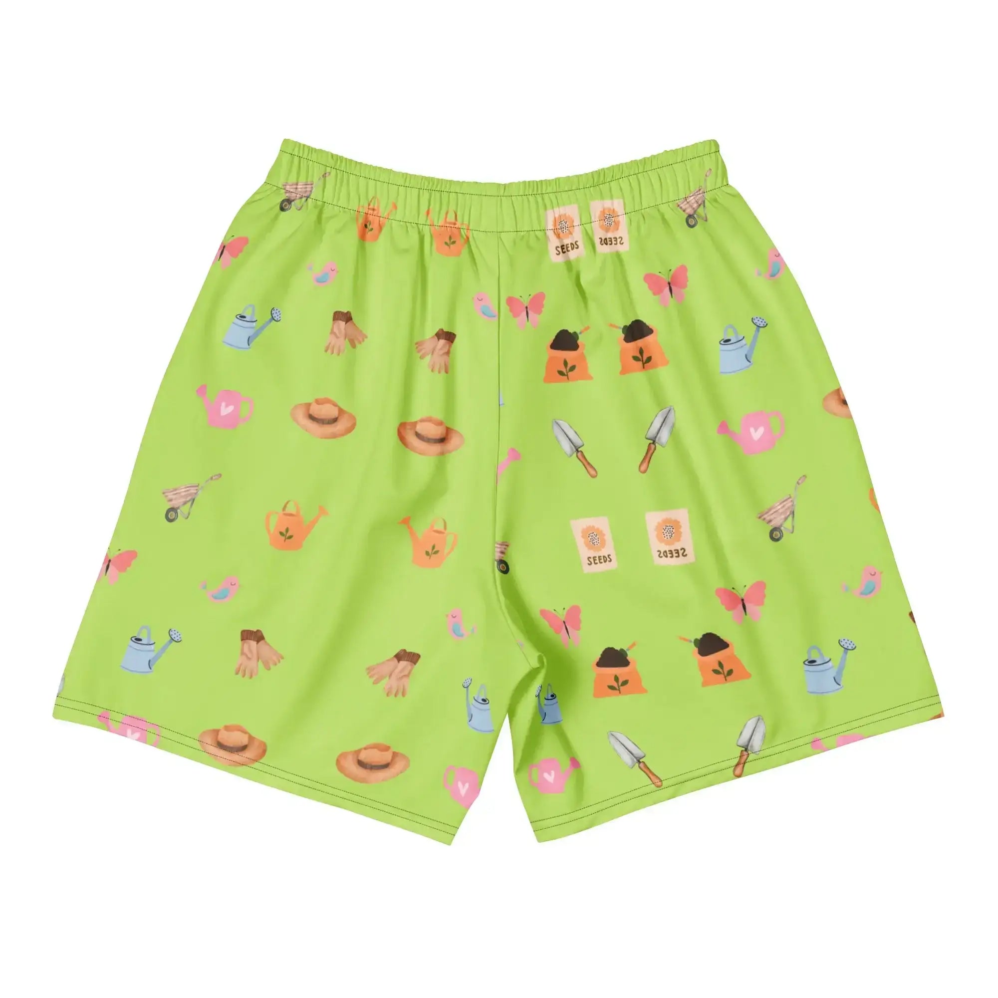 Green Garden Tools | Eco-Friendly | Athletic Shorts | TeeandTurtle | Sustainable