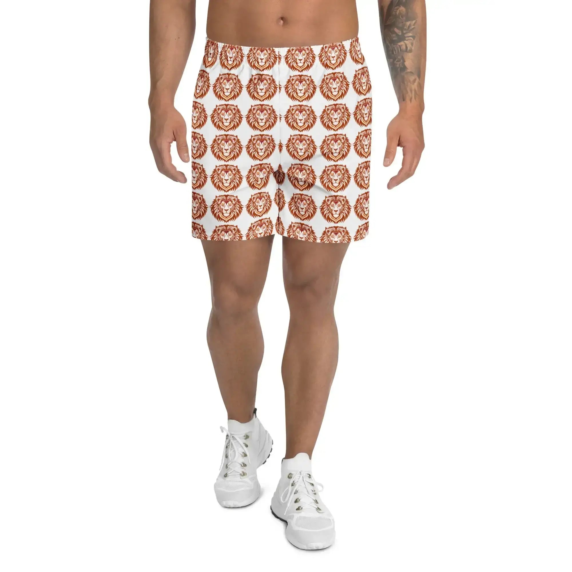 Lion | Eco-Friendly | Athletic Shorts | TeeandTurtle | Sustainable