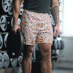 Floral Vines | Eco-Friendly | Athletic Shorts | TeeandTurtle | Sustainable
