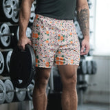 Floral Vines | Eco-Friendly | Athletic Shorts | TeeandTurtle | Sustainable