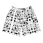 Black Garden | Eco-Friendly | Athletic Shorts | TeeandTurtle | Sustainable