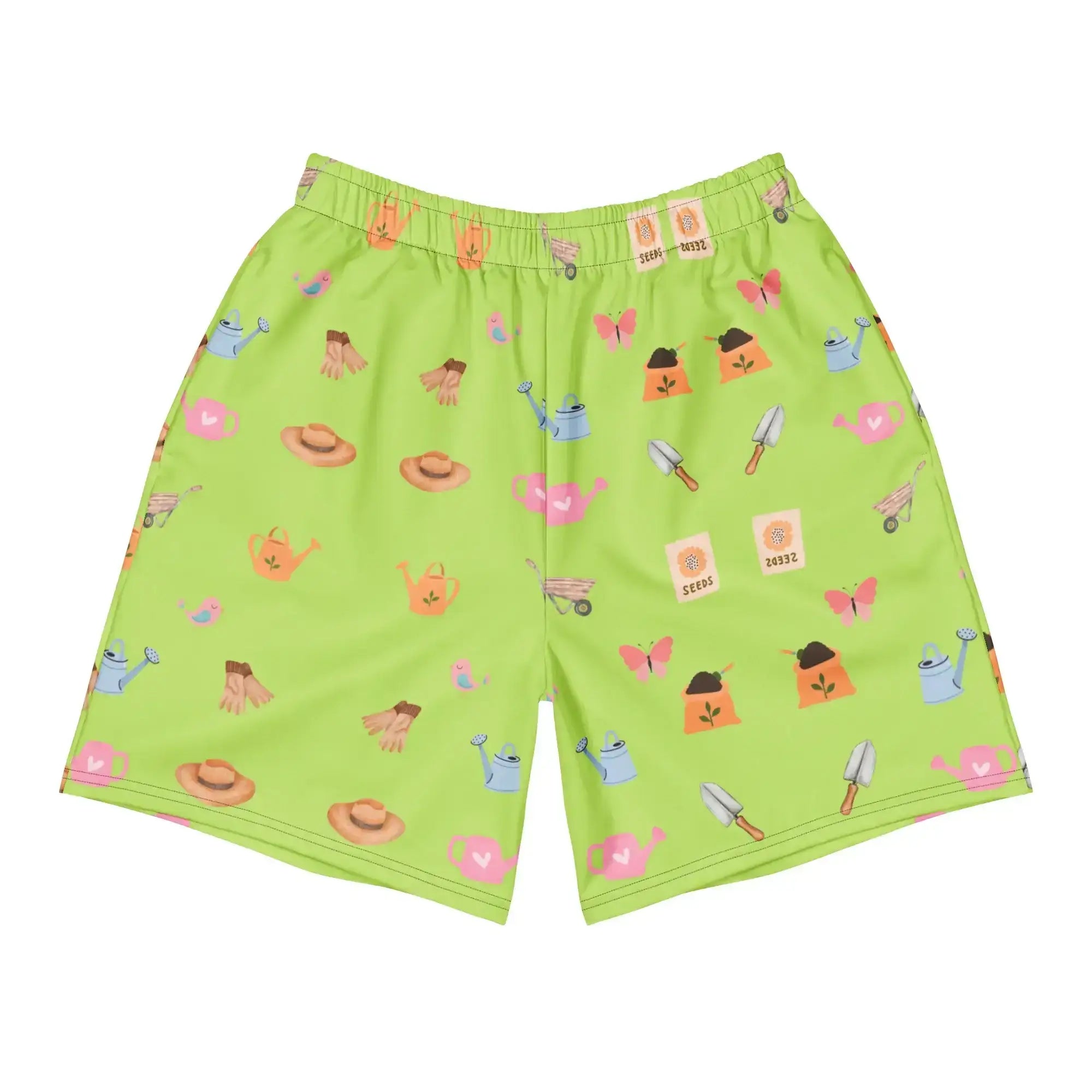 Green Garden Tools | Eco-Friendly | Athletic Shorts | TeeandTurtle | Sustainable