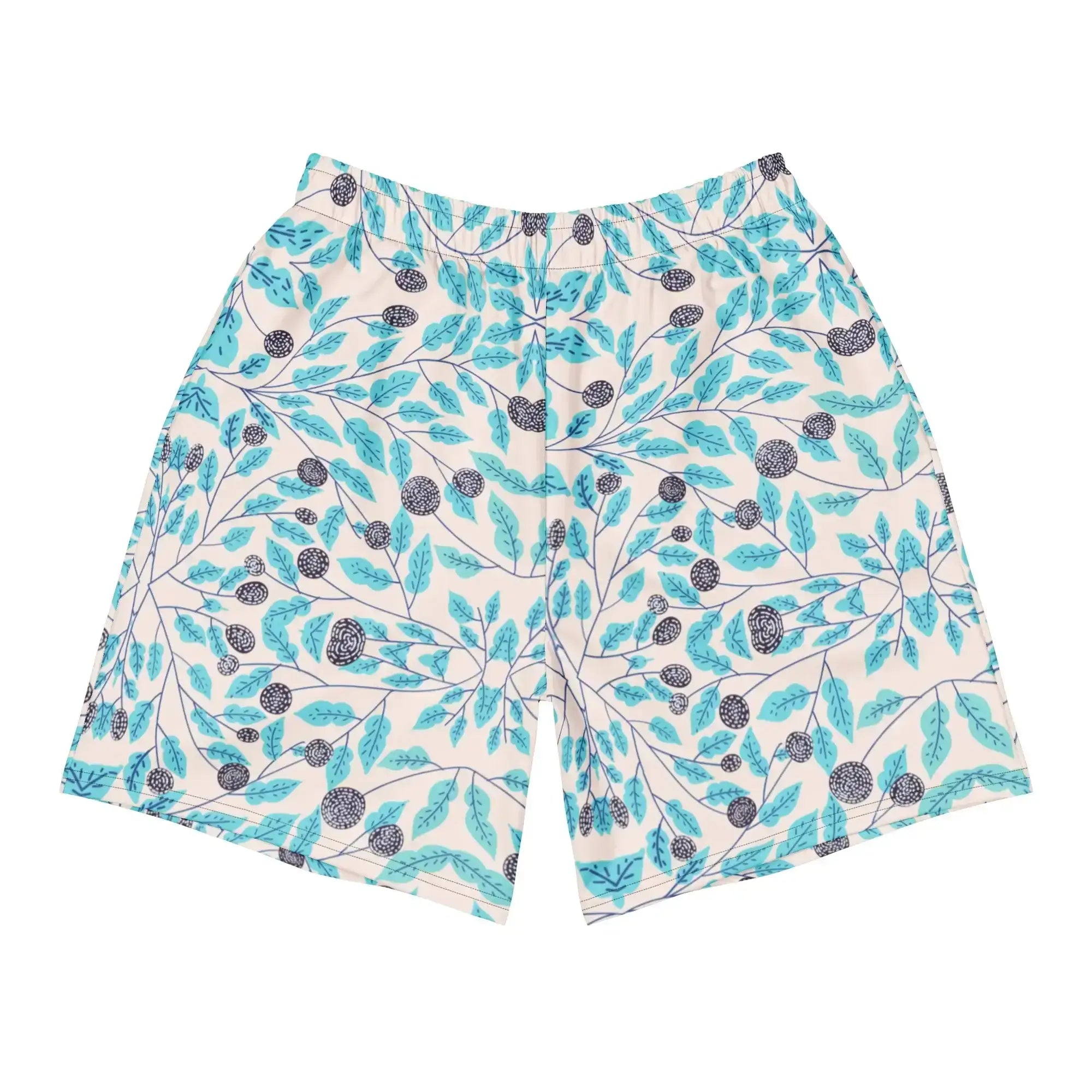 Winter Leaves | Eco-Friendly | Athletic Shorts | TeeandTurtle | Sustainable