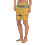 Blue Mangos | Eco-Friendly | Athletic Shorts | TeeandTurtle | Sustainable