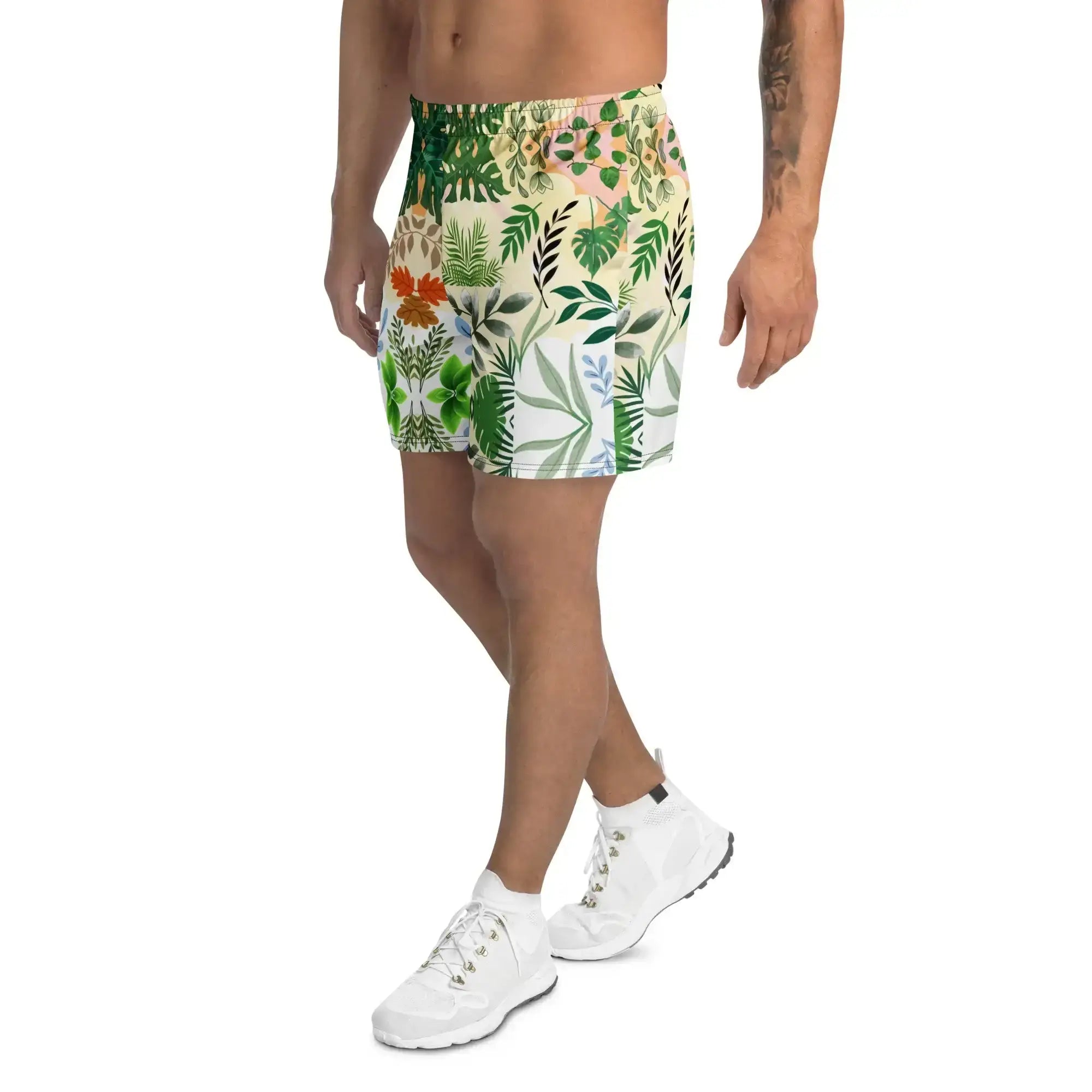 Boho Floral | Eco-Friendly | Athletic Shorts | TeeandTurtle | Sustainable