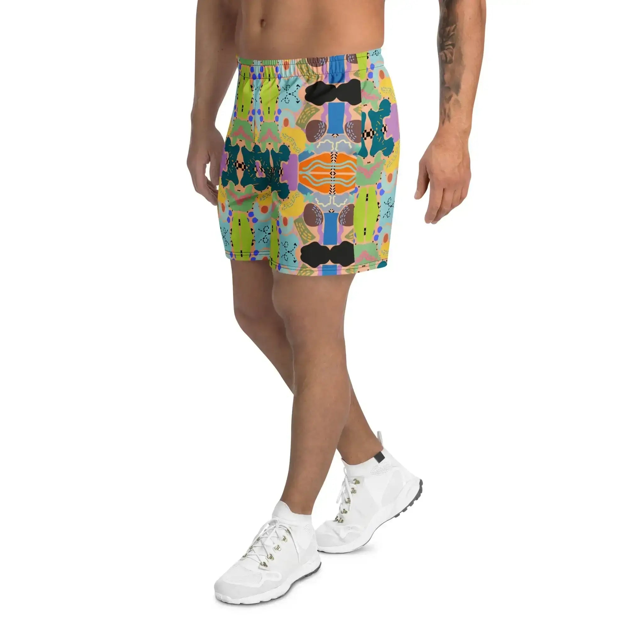 Bright Love | Eco-Friendly | Athletic Shorts | TeeandTurtle | Sustainable