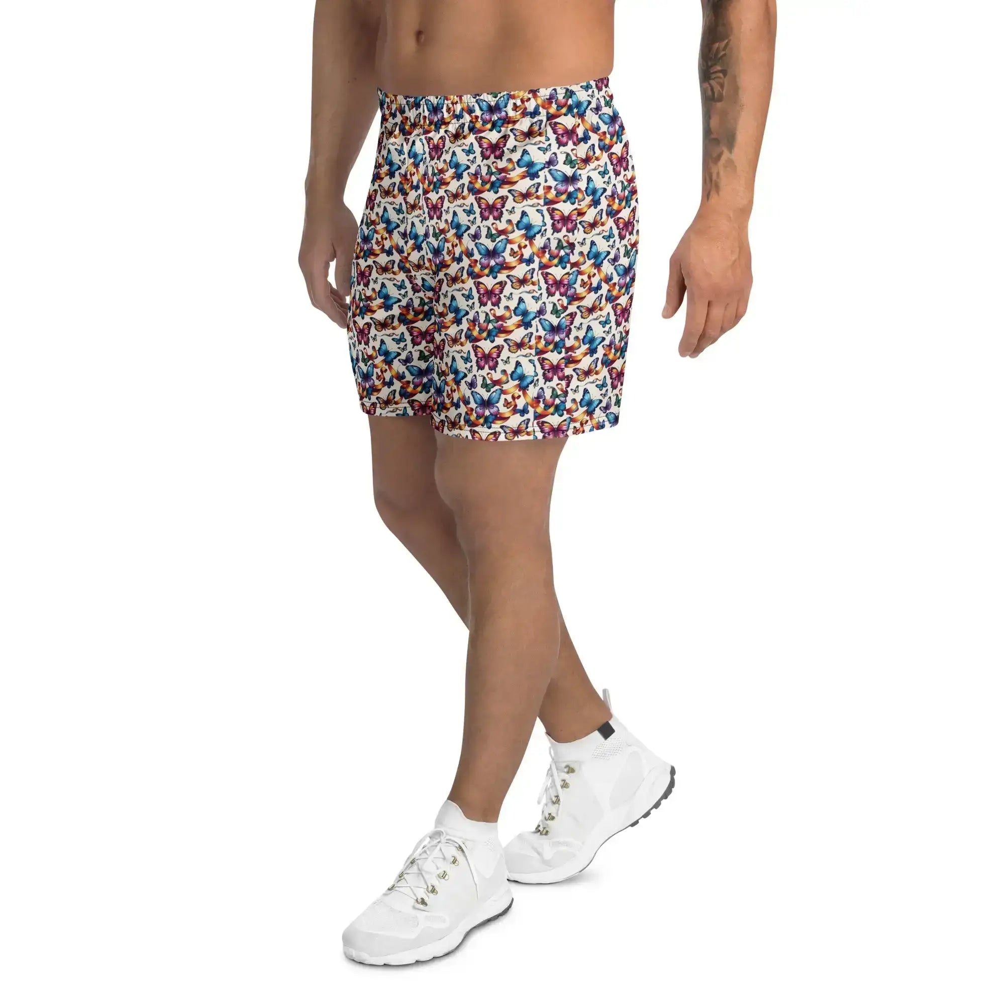 Butterfly Party | Eco-Friendly | Athletic Shorts | TeeandTurtle | Sustainable