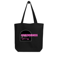 Consciousness Is The Key | Eco-Friendly | Cotton Tote Bag | TeeandTurtle | Sustainable
