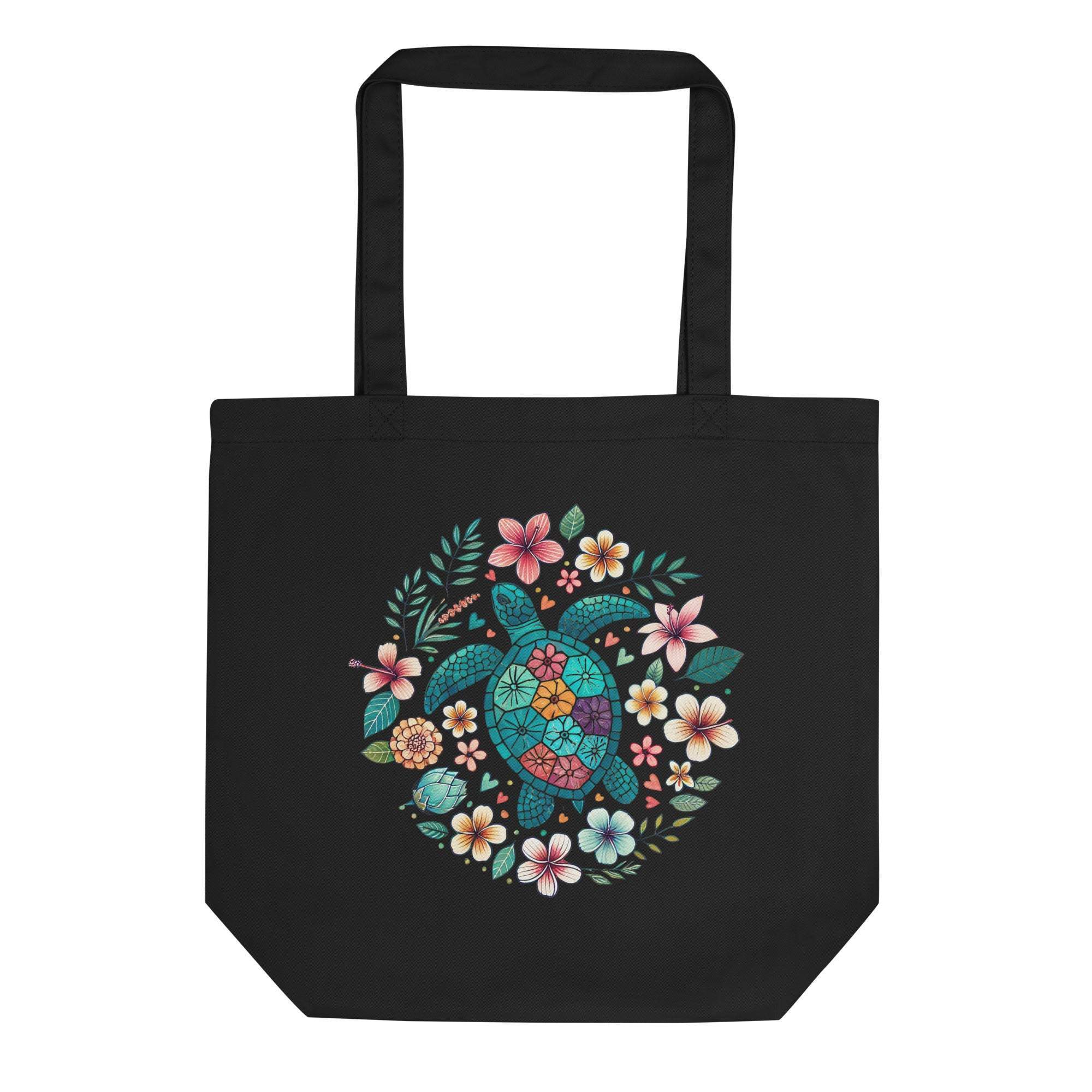 Sea Turtle | Eco-Friendly | Cotton Tote Bag | TeeandTurtle | Sustainable