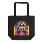Modern Queen Of Hearts | Eco-Friendly | Cotton Tote Bag | TeeandTurtle | Sustainable