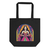 Modern Queen Of Hearts | Eco-Friendly | Cotton Tote Bag | TeeandTurtle | Sustainable