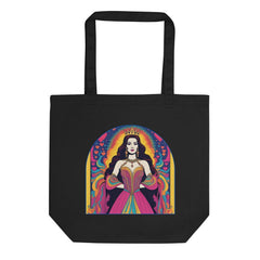 Modern Queen Of Hearts | Eco-Friendly | Cotton Tote Bag | TeeandTurtle | Sustainable