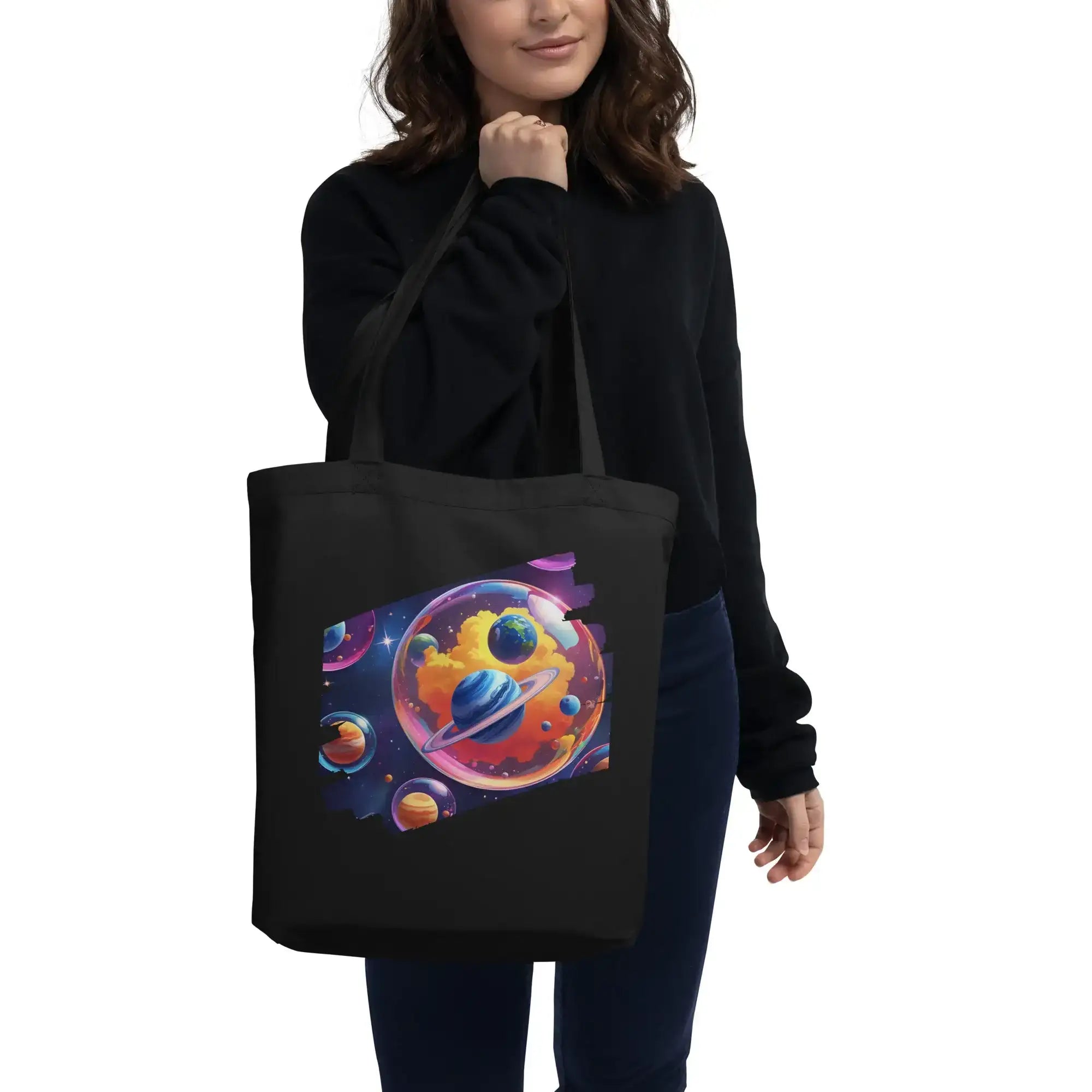 Dreamy Bubbles | Eco-Friendly | Cotton Tote Bag | TeeandTurtle | Sustainable