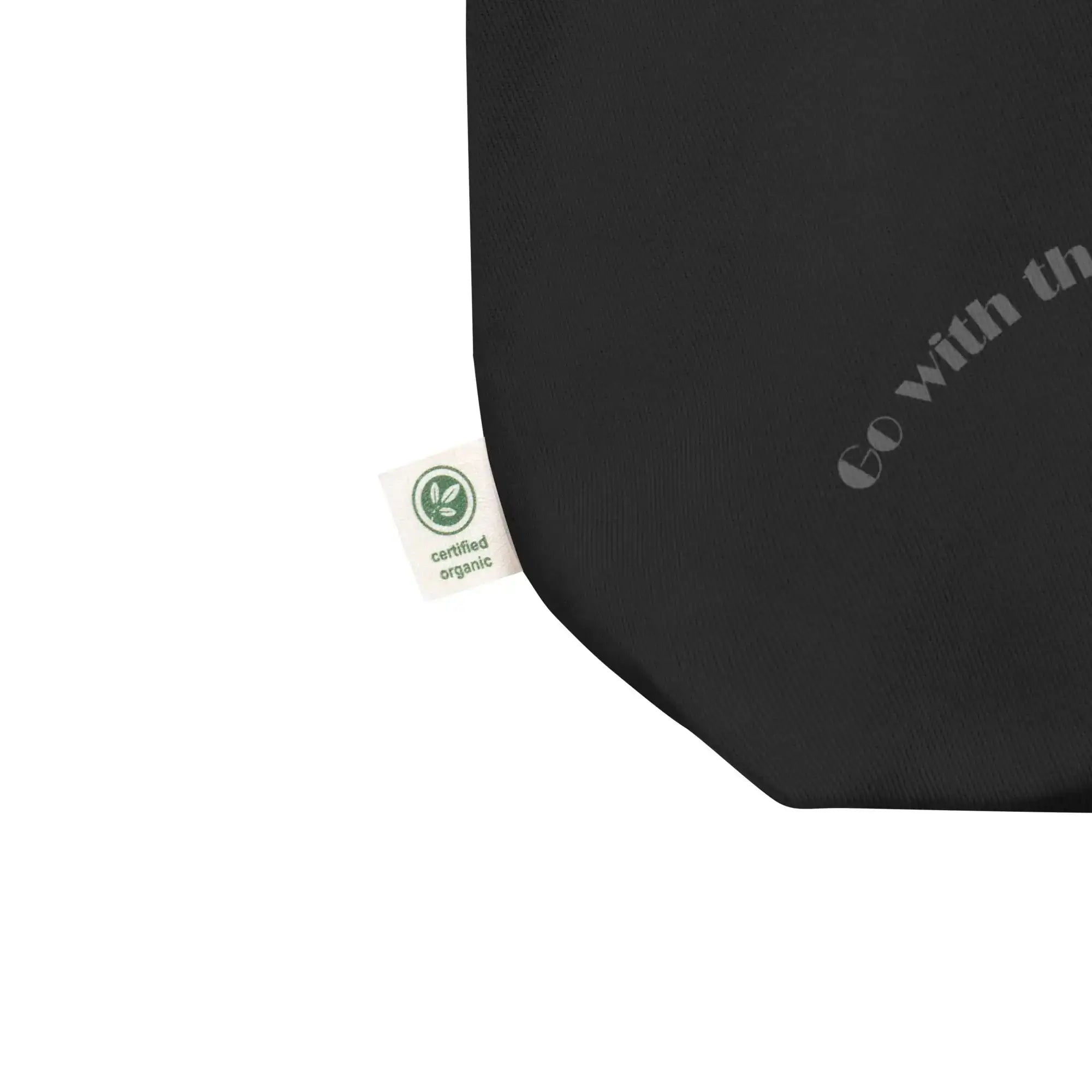 Go With The Flow | Eco-Friendly | Cotton Tote Bag | TeeandTurtle | Sustainable