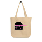 Consciousness Is The Key | Eco-Friendly | Cotton Tote Bag | TeeandTurtle | Sustainable